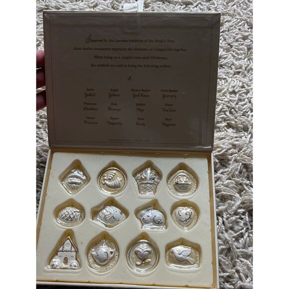 Hallmark Keepsake Ornament Set A Happy Life Together 2006 Unused Julia Forsyth - Picture 2 of 8